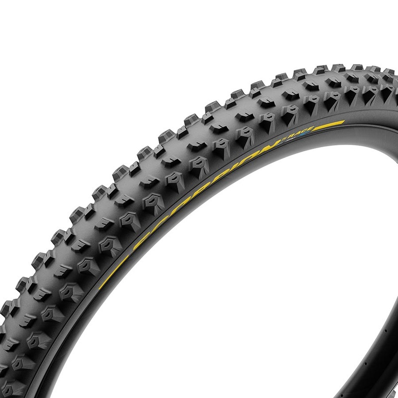 Pirelli Scorpion Race Enduro S Tire – 29 x 2.5 Tubeless Folding YLW Label Team Edition DualWALL SmartEVO DH
