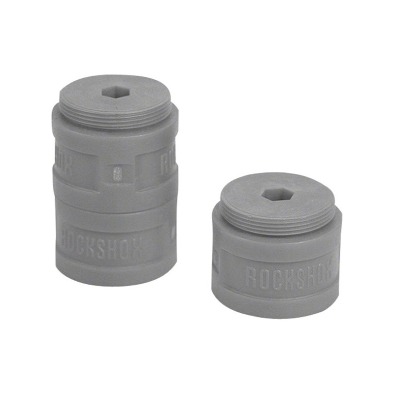 RockShox Bottomless Tokens – Gray Gray 35mm – Solo Air – 3 Pieces