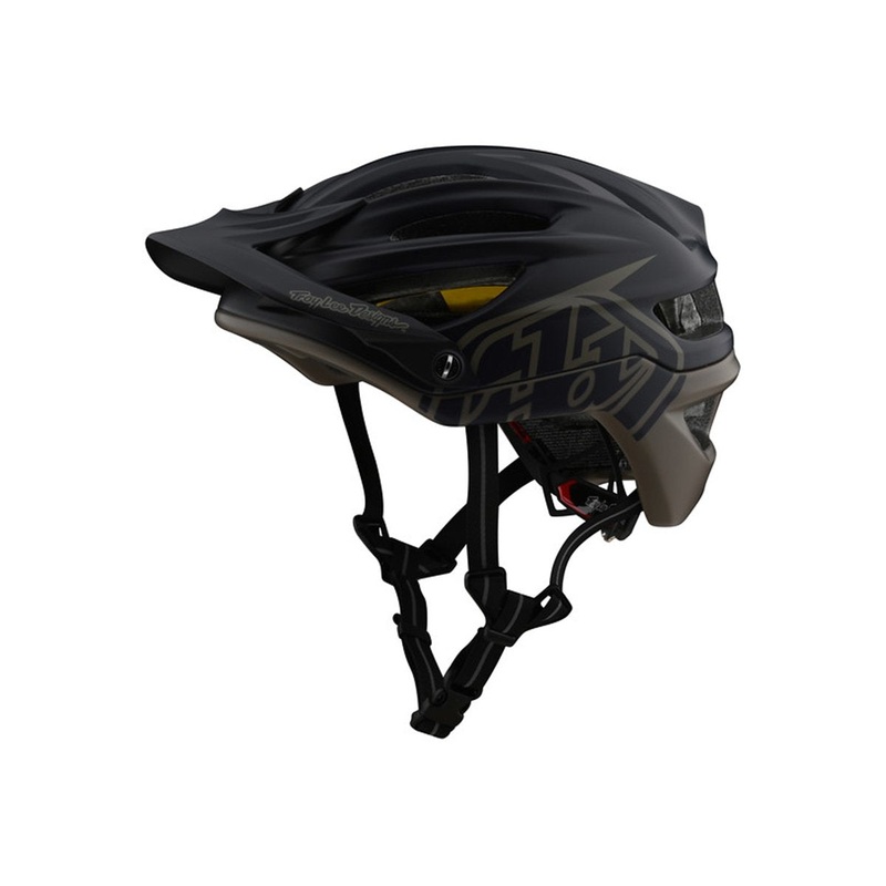 Troy Lee Designs A2 MIPS MTB Helmet – Decoy – Navy-Walnut – 2020 Navy – Walnut Small