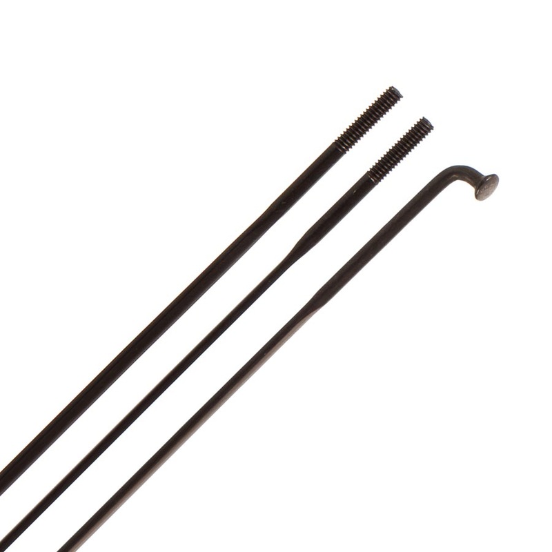 Zipp CX-Sprint Black J-Bend TCS Replacement Spokes | Sapim CX-Sprint, Torsion Control Squares, Lightweight, Durable, Bike Wheel Components 250
