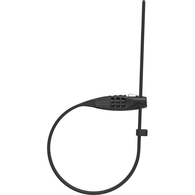 Abus Combiflex Travel Guard Combo Lock – Black