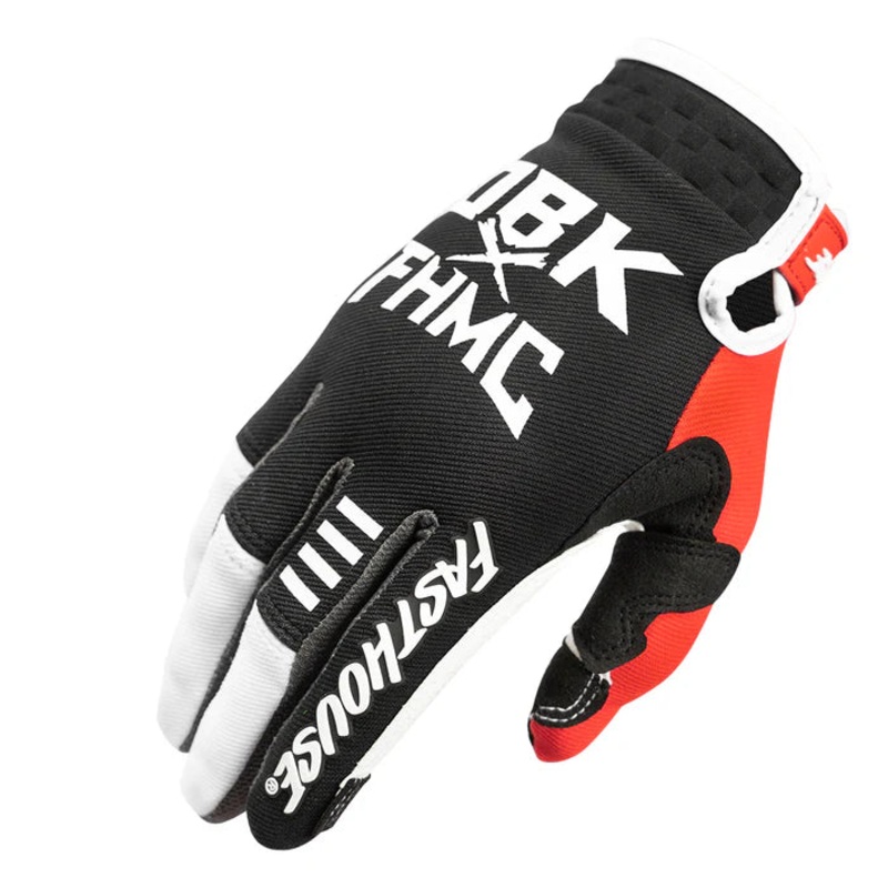 Fasthouse Speed Style Twitch Glove – Youth – Black-Red Black – Red X-Small
