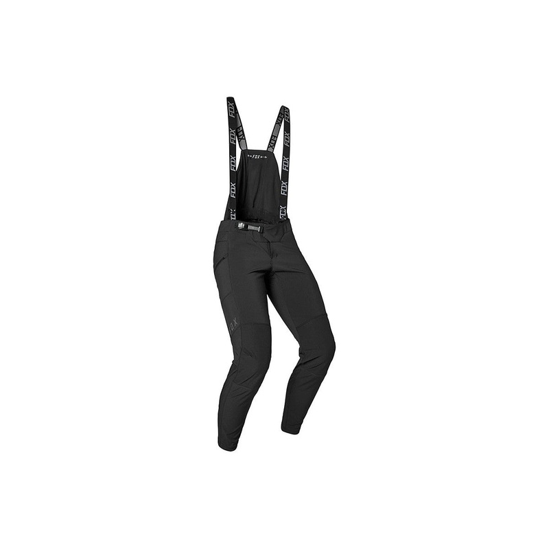 Fox Racing Defend Fire Bibtight – Black Black 28″