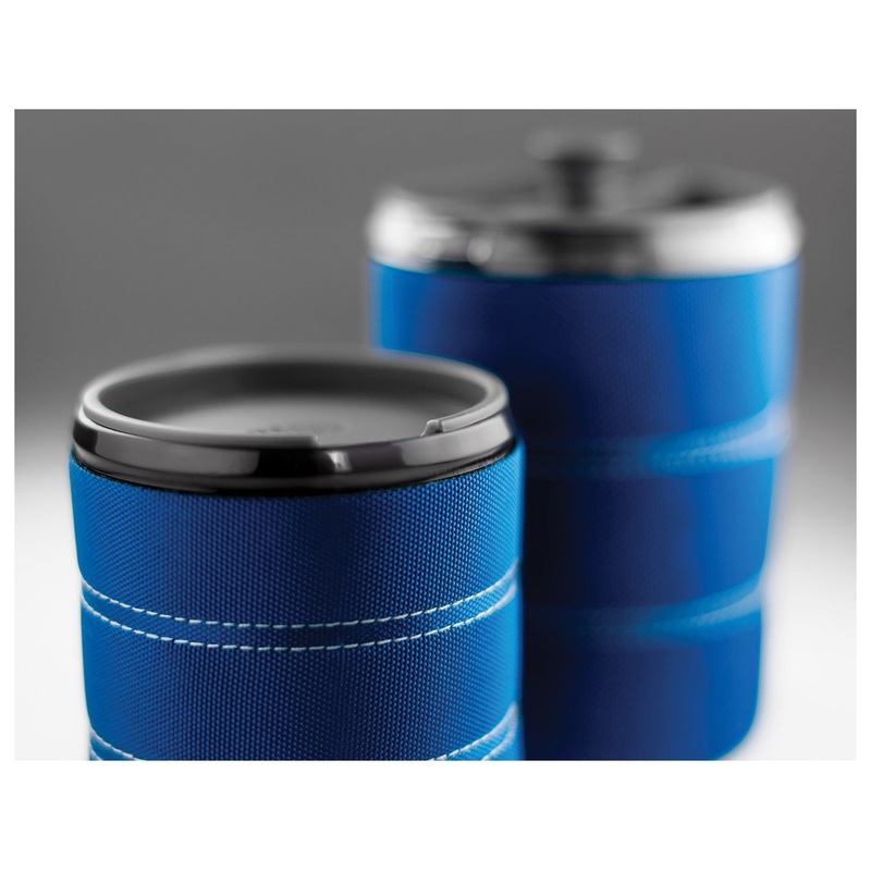 GSI Outdoors Javapress Blue: Portable Coffee & Tea Maker for Personal Use