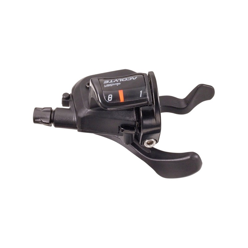 microSHIFT Acolyte 8 Spd Right Trigger Shifter Black
