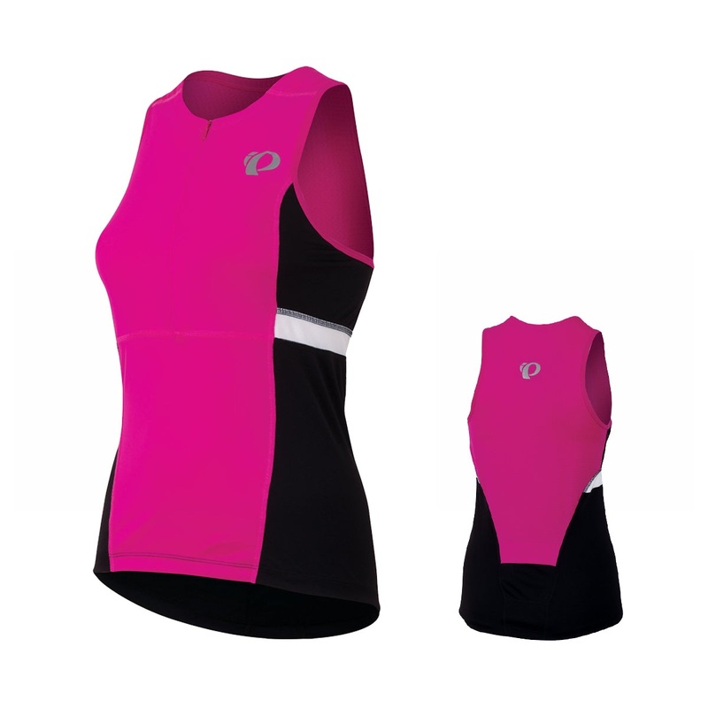 Pearl Izumi Select Tri Relaxed Sleeveless Jersey – Womens – Hot Pink Hot Pink Medium