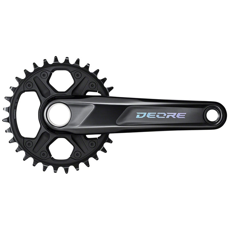 Shimano Deore FC-M6100-1 Crankset – 170mm, 12-Speed, 32t, Black