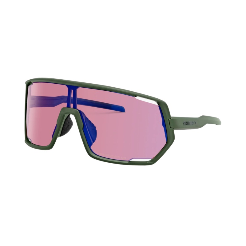 Shimano Technium 2 Sunglasses – Dark Olive – Ridescape Off-Road Lens Dark Olive – Off-Road
