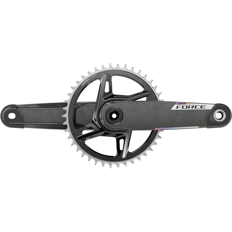 SRAM Force 1x XPLR Wide Crankset – 175mm 12/13-Speed 42t 8-Bolt Direct Mount DUB Spindle Carbon E1