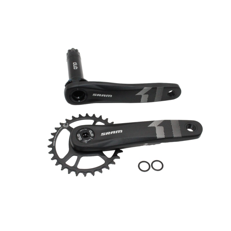 SRAM X1 1000 Eagle DUB 12 Spd Crankset – OE Black 175mm – 32t