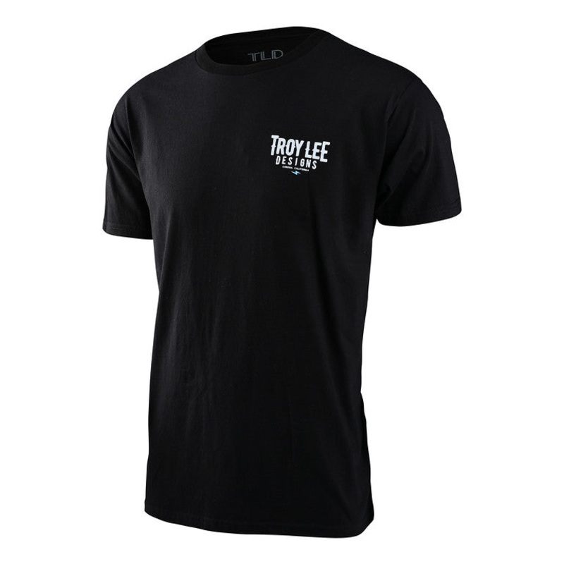 Troy Lee Designs Carb Short Sleeve Tee – Black Black Small
