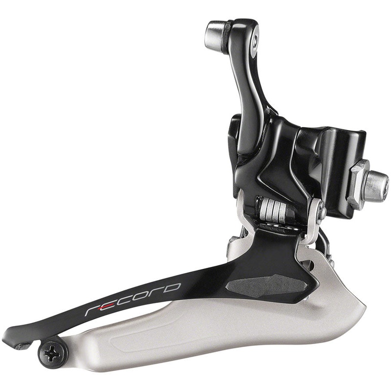Campagnolo Record 12 Spd Front Derailleur Black Braze On