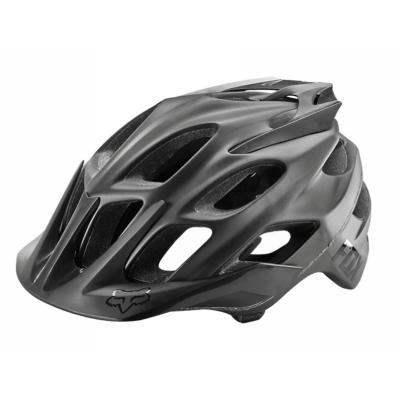 Fox Racing Flux MTB Helmet – Matt Black – 2016 Matt Black Large/X-Large