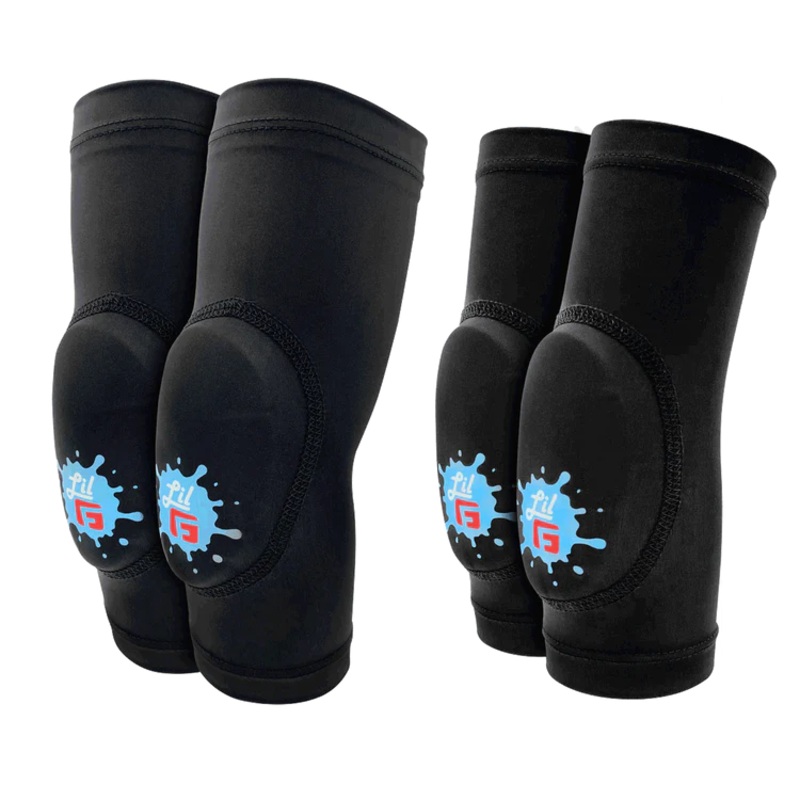 G-Form Lil’G Toddler Knee & Elbow Guard – Black Black Small/Medium