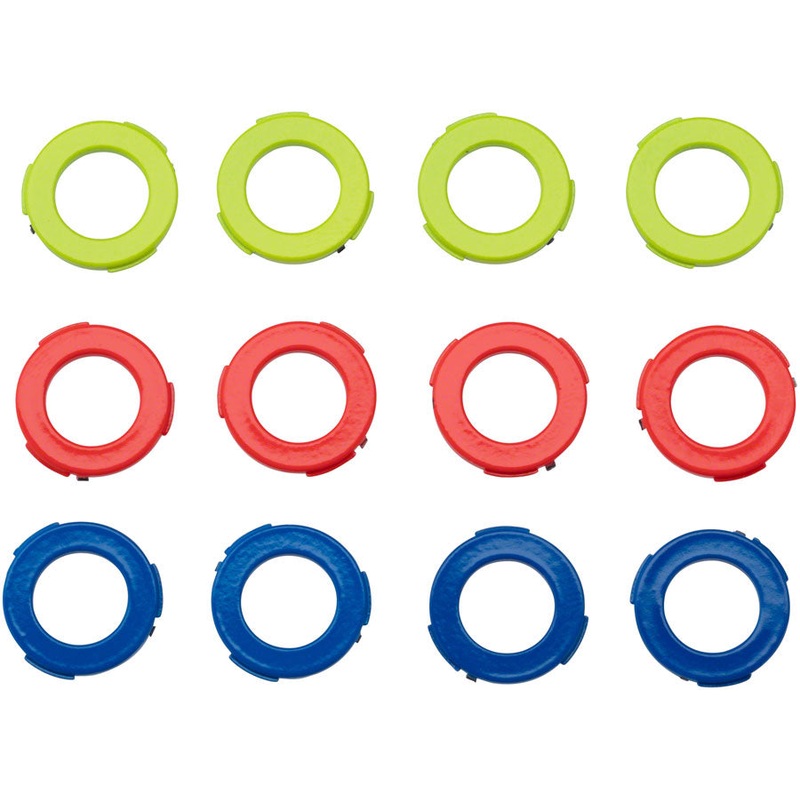 Magura 4-Piston Caliper Colored Cover Kit for one Caliper, Blue, Neon Red, Neon Yellow