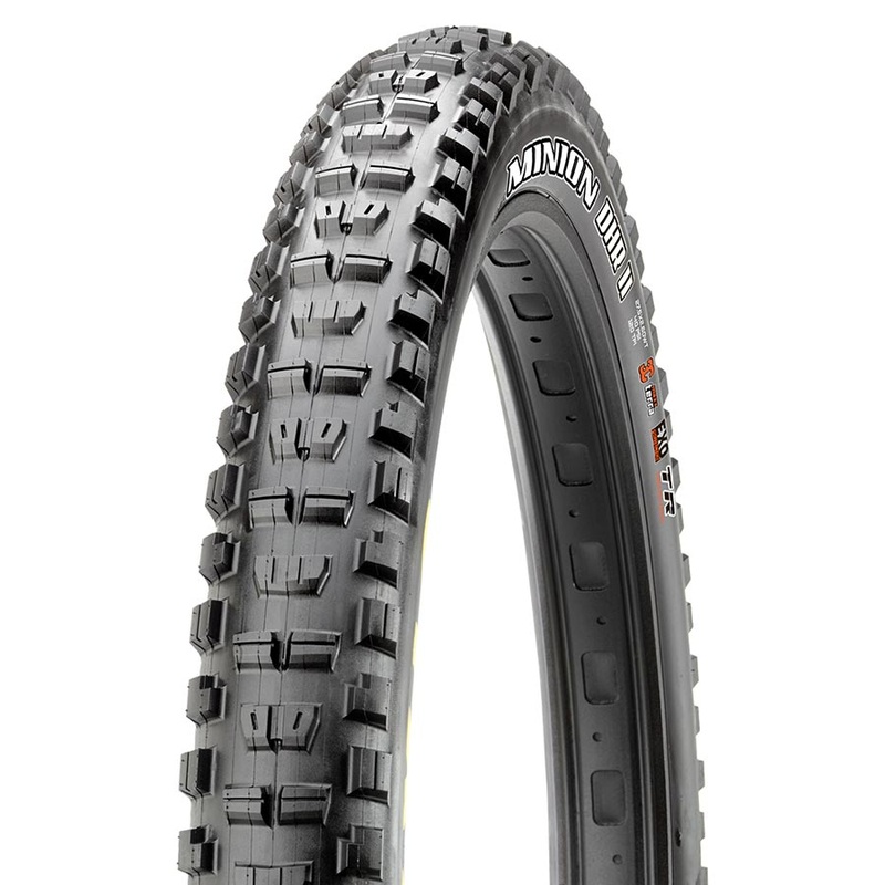 Maxxis Minion DHR2 Mountain Tire, 27.5”x2.40, Folding, Tubeless Ready, MaxxTerra, DH, E50, Wide Trail, 60x2TPI, Black TB00472700
