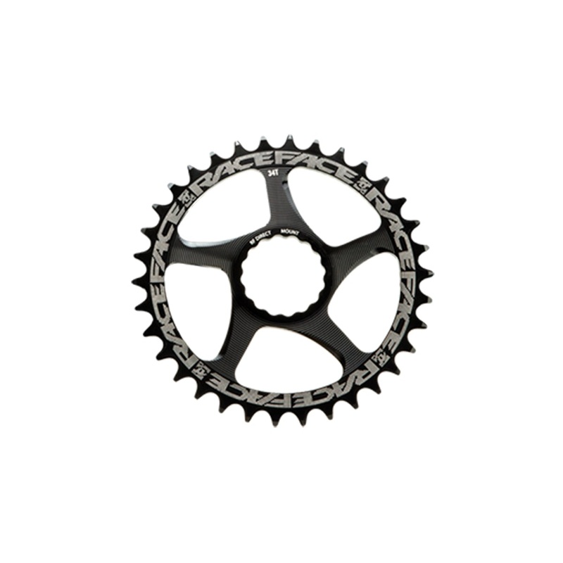 Race Face Direct Mount Cinch Narrow Wide Chainring – Black Black 24t