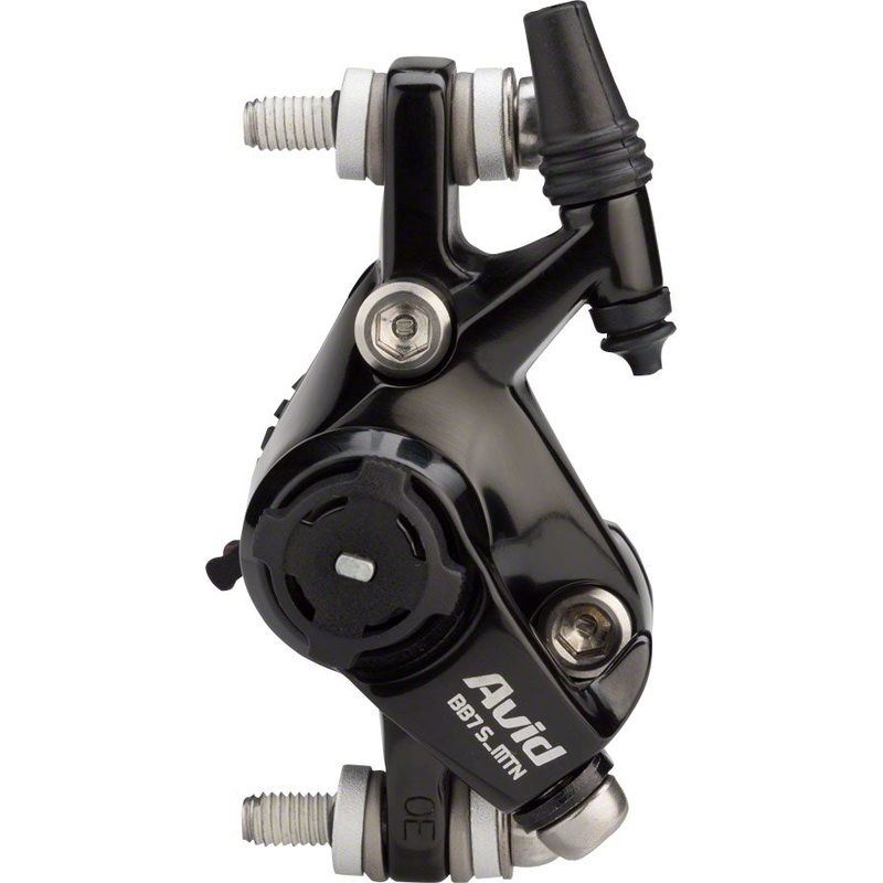 Avid BB7 MTN S Cable Disc Brake  Hydraulic-Ready, Post Mount, Steel-Backed Organic Pads, Long Pull, Mountain Bike Cycling Components Not included