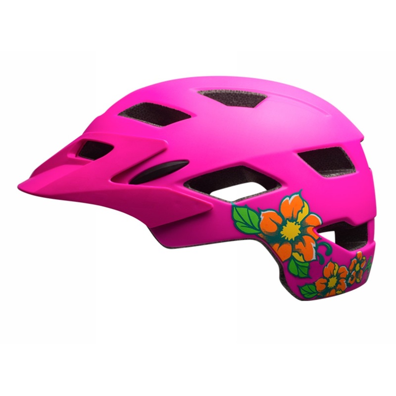 Bell Sidetrack Child Helmet – Matt Pink Blossom Matt Pink Blossom One Size