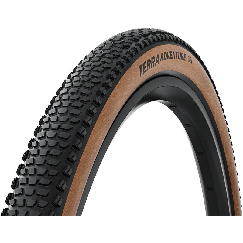 Continental Terra Adventure Tire – 700 x 50, Tubeless, Folding, Black/Transparent, Grip, Trail Casing, E25