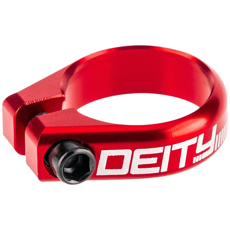 Deity Circuit Seatpost Clamp – 36.4mm – Red