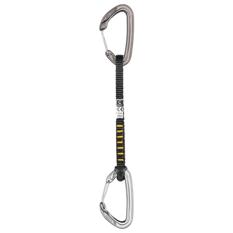 Grivel Alpine Plume Evo Qd – 16cm Quickdraw: Lightweight and Durable Climbing Essential