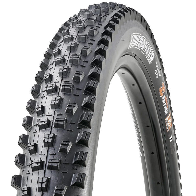 Maxxis Forekaster 29″ Folding MTB Tire – WT Wide Trail – EXO Black 2.4″ (DC)Dual Compound – (TR)Tubeless Ready – (EXO)EXO Sidewall