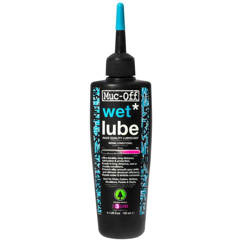 Muc-Off Bio Wet Bike Chain Lube – 120ml, Drip