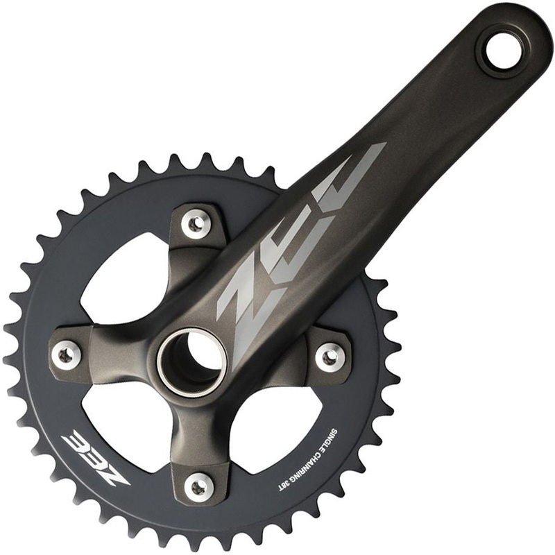 Shimano Zee M640 10 Spd Crankset – Black Black 165mm – 36t – 104mm