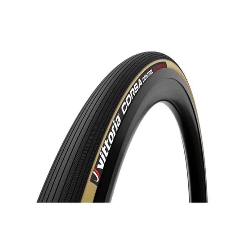 Vittoria Corsa Control G2.0 700c Folding Road Tire – Para Sidewall-Black Para Sidewall – Black 25c