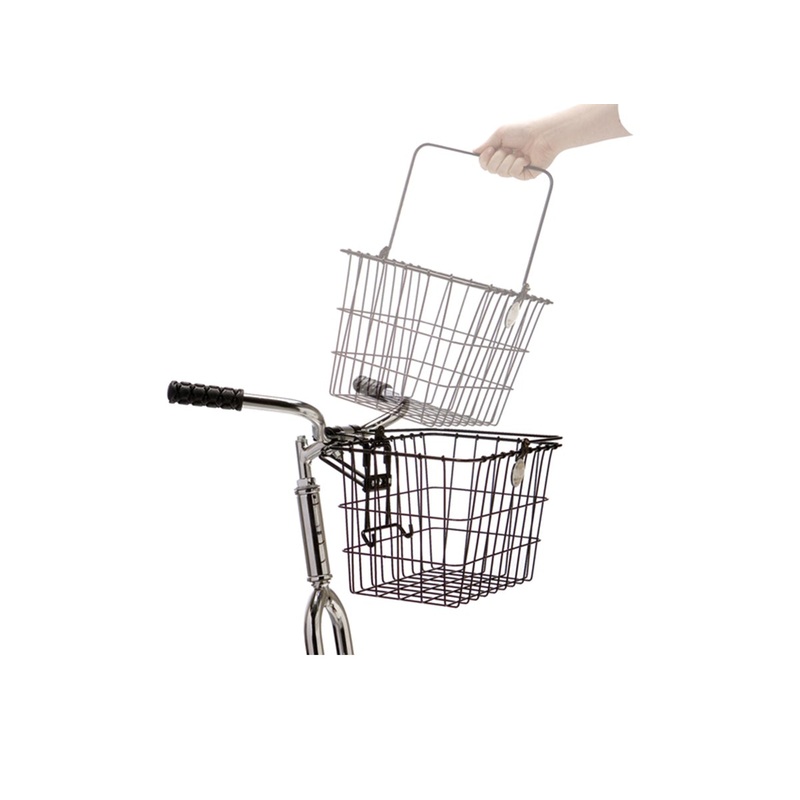Wald 3133 Quick Release Basket – White White