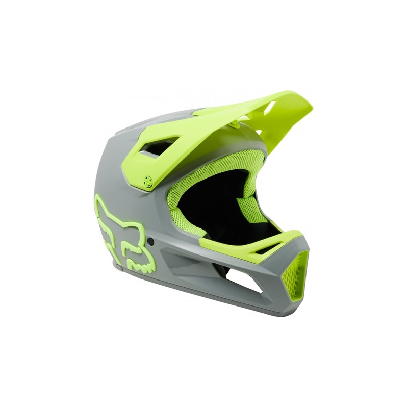 Fox Racing Rampage Full Face Helmet – Youth – Ceshyn – Gray – 2022 Gray Small