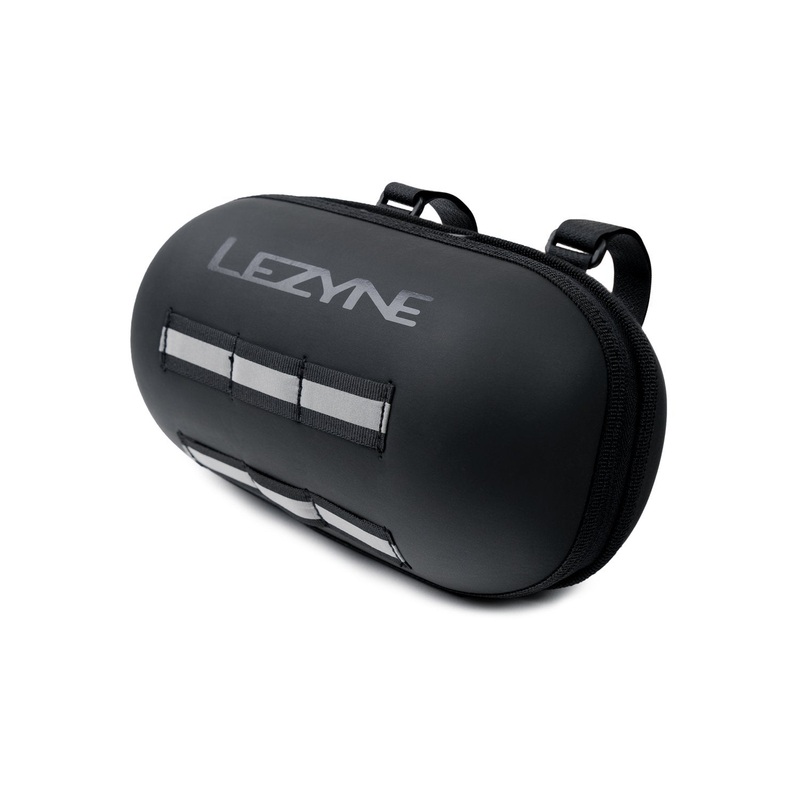Lezyne Hard Caddy Handlebar bag – Black Black 2.2L