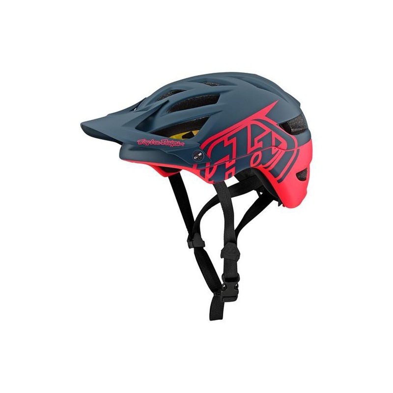 Troy Lee Designs A1 MIPS MTB Helmet – Classic – Slate-Magenta – 2019 Slate – Magenta X-Small