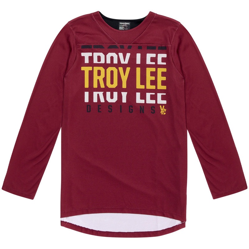 Troy Lee Designs Ruckus 3/4 Jersey  Spun Oxblood, Small