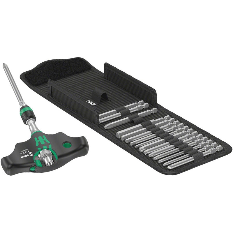 Wera Kraftform Kompakt 400 RA T-Handle Ratchet Set 1 – 17 Pieces