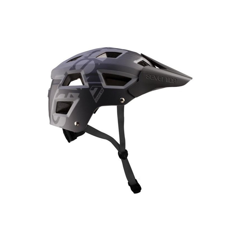 7 iDP M5 MTB AM Helmet – Black-Gray – 2018 Black – Gray Large/X-Large