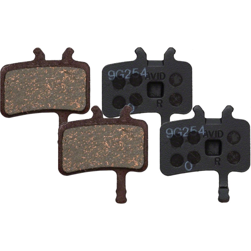 Avid Organic Disc Brake Pads Bundle Steel Backed, Quiet Performance for Juicy & BB7 | Bulk Pack of 20