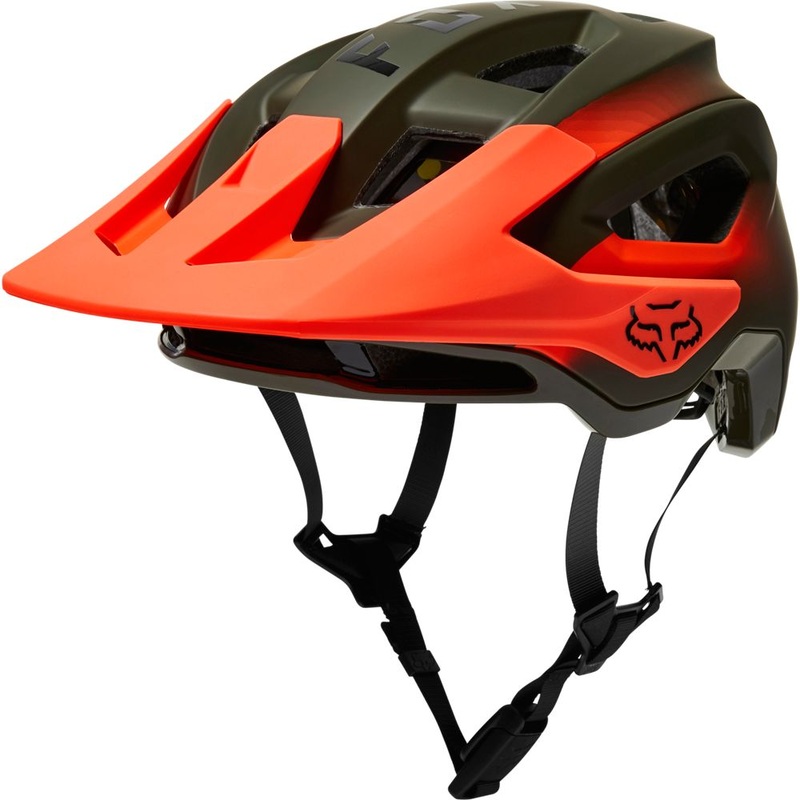 Fox Racing Speedframe Pro MTB Helmet – Fade – Olive Green Olive Green Small