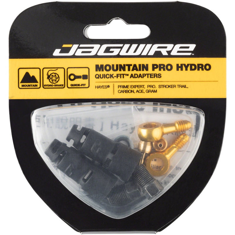 Jagwire Mountain Pro Disc Brake Hydraulic Hose Quick-Fit Adaptor for Hayes Prime