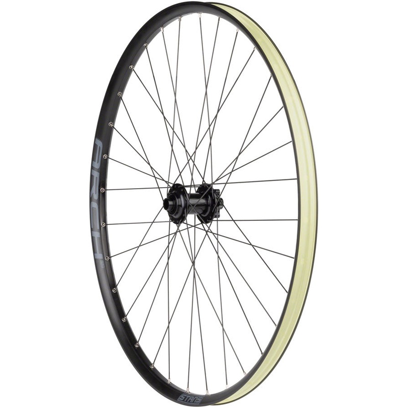 Stan’s Arch S2 Front Wheel – 29″, 15 x 100mm, 6-Bolt, Black, 32H