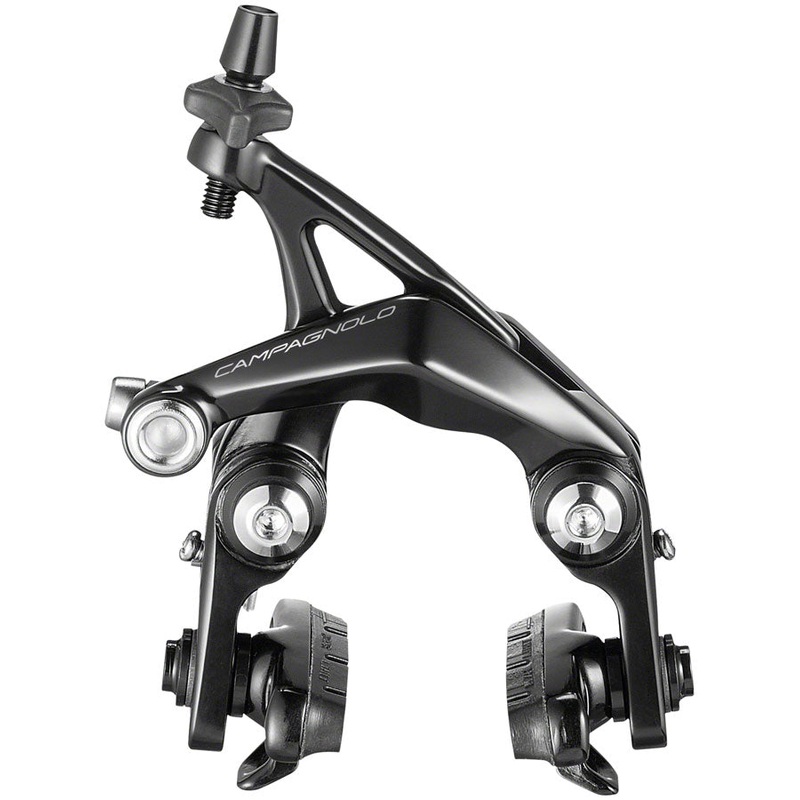 Campagnolo Road Bike Brakes  High-Performance Black Front & Rear Direct Mount Calipers with Forged Alloy Arms & Wet/Dry Brake Pads Front