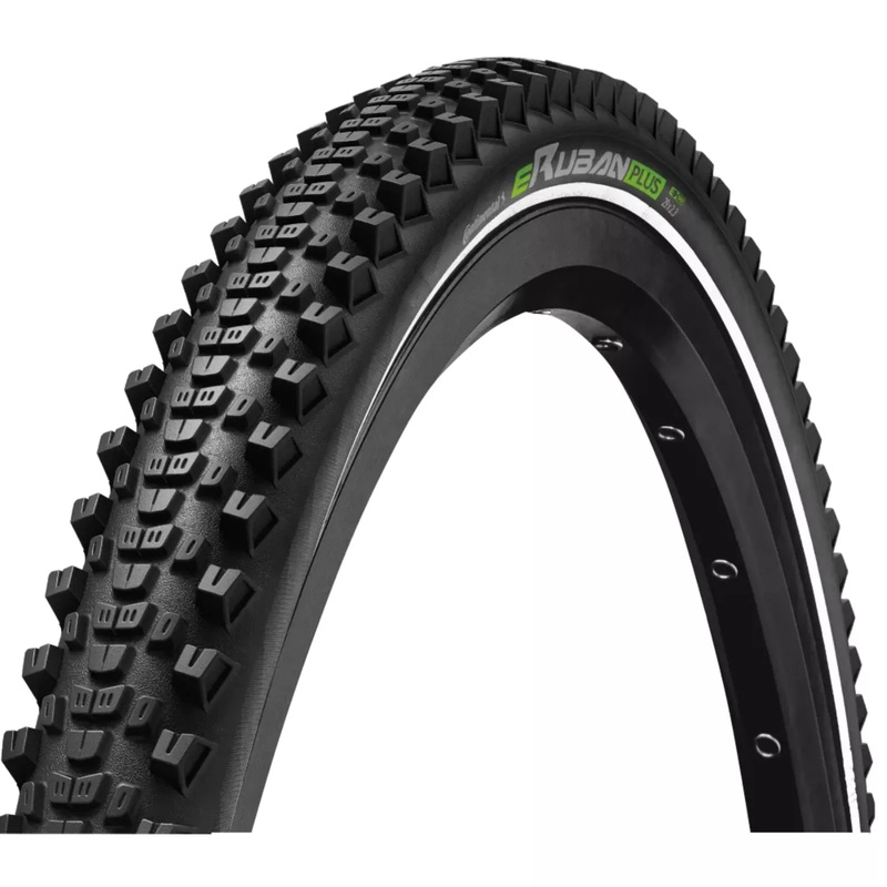 Continental eRuban Plus 29″ Wire MTB Tire Black – Reflex 2.1″ PureGrip – PolyX – E50