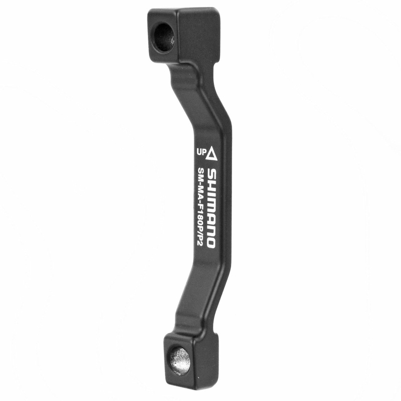 Disc Brake Adapter (Shimano) Black +20mm (SM-MA-F180P/P2)