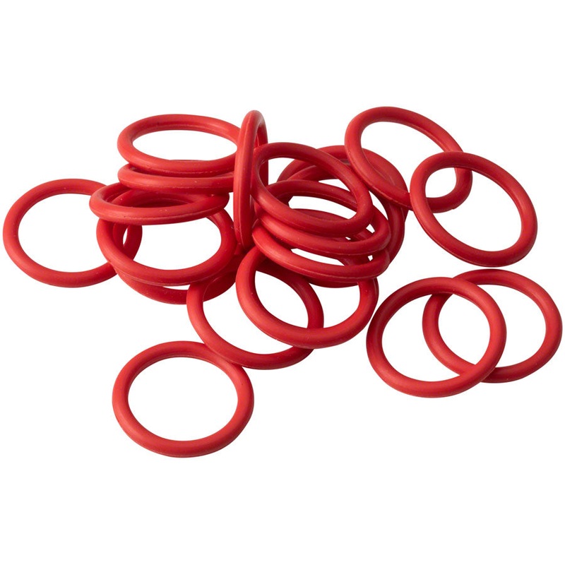 Jagwire Mineral Oil O-Rings for M6 Banjo Fittings, Bag of 20