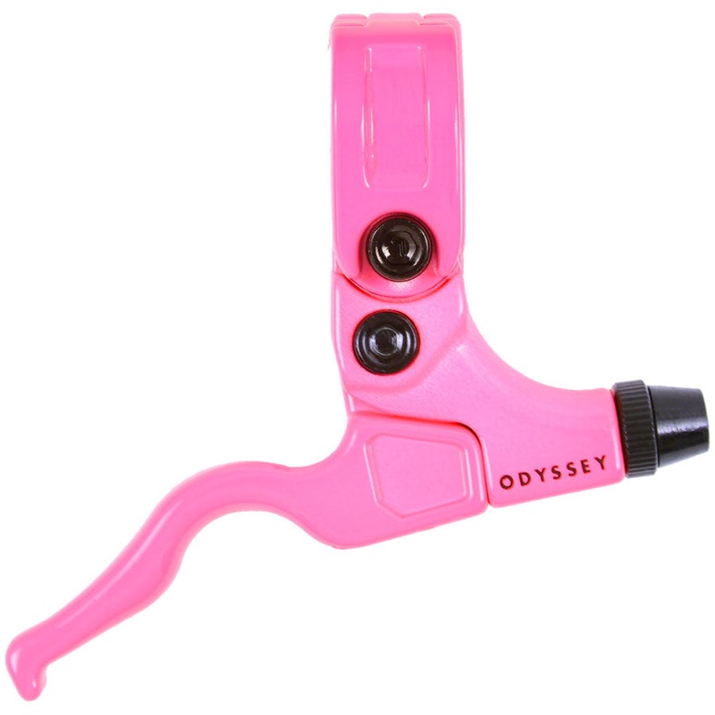 Odyssey Monolever Trigger Brake Lever – Right Hot Pink