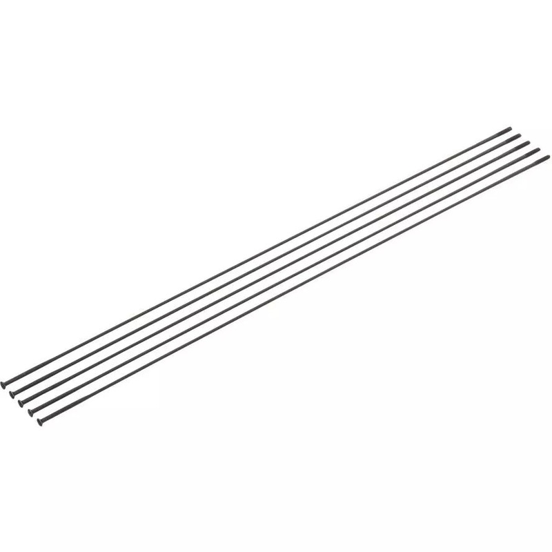 Race Face Spoke Kit – 5 Pack Black 2.0/1.5 – 330mm – Straight Pull