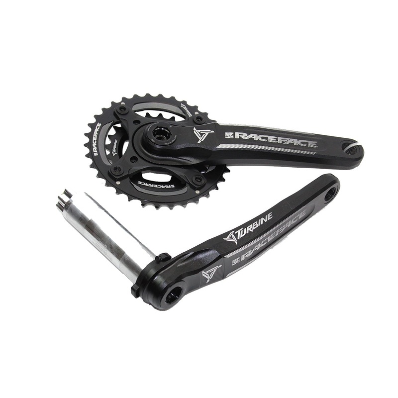 Race Face Turbine Cinch 30 2×11 Crankset – Boost – Black – No BB – OEM Black 170mm – 24-34t Includes: Crank fixing bolt and 2 pedal washers – BB Not Included – OEM Packed