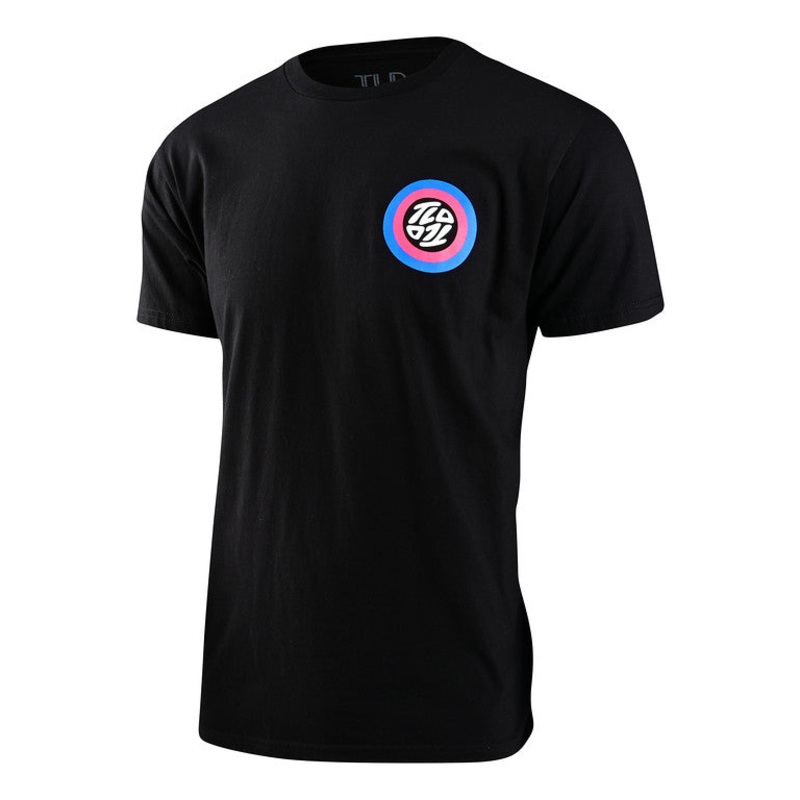 Troy Lee Designs Spun Short Sleeve Tee – Black Black Small