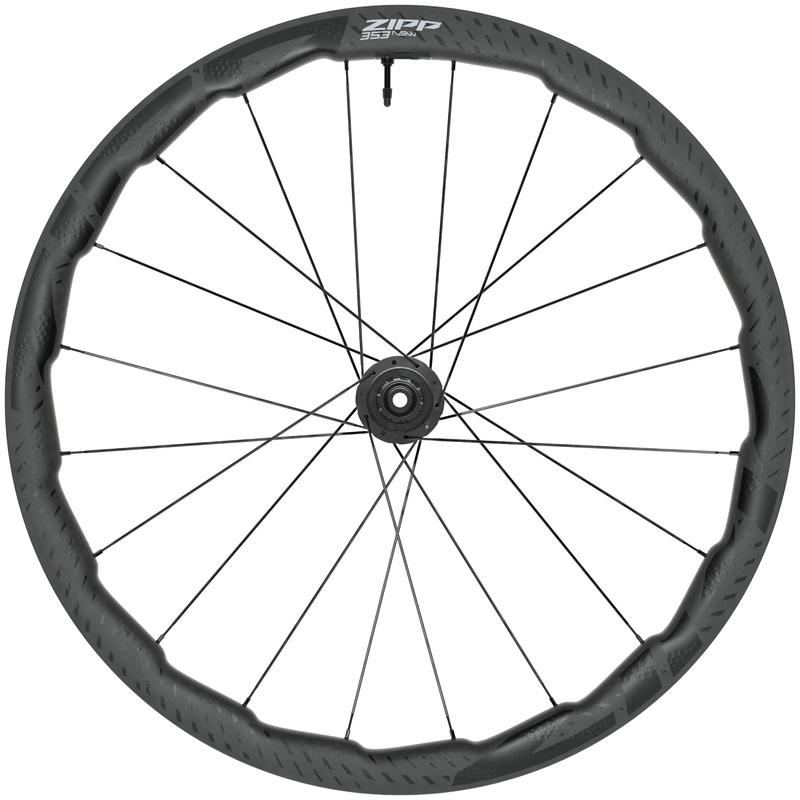 Zipp 353 NSW 700c Road Wheel – Rear Black 12x142mm – Shimano HG11